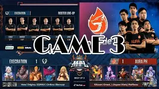 AURA PH VS EXE GAME 3 | THE FINAL  | MPL-PH S6 WEEK 1 DAY 2 | MLBB 8/22/2020