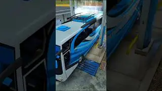 Bus cleaning 💦💦💦💧😊#bussid #bussimulatorindonesia #shorts #shortsvideo #cleaning #fyp #gaming