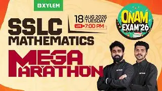 SSLC Maths Onam Exam | Mega Marathon | Xylem SSLC