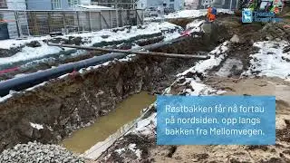 R&oslash;stbakken gravearbeid vann og avl&oslash;p