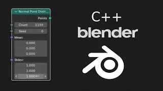 Create Custom Blender (geometry) Node in C++