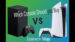 Console War 2020 -  PlayStation 5 (PS5) vs Xbox Series X  - Explained in Telugu