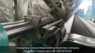 High speed square net making machine RS raschel warp knitting machine