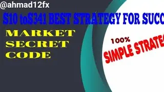 $10 to $341 Simple Strategy for beginners (B T S) Strategy #forex