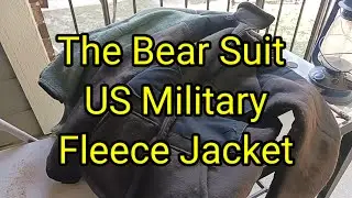 (1155) Костюм &laquo;Медведь&raquo; 🐻 Флисовая куртка армии США