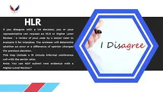 HLR - VA Acronyms Explained! - Higher Level Review -
