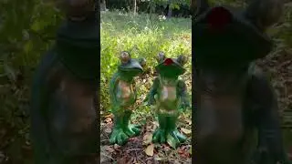 Huge frog garden Sculpture Statue, frog garden Statue - Home Decoration Idea #shorts