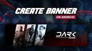 How to make Gaming Channel Banner in Android &bull; Pixellab &bull; Ps Touch / CC | Mr Grafix