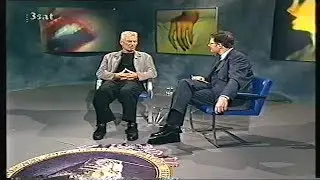 Roger Willemsen mit Burkhard Driest, Carolin Fischer und Lothar M&uuml;ller [Casanova-Nacht, 1998]
