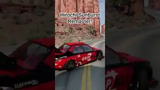 🔥 Hirochi Sunburst Remaster! #shorts #beamng #beamngdrive