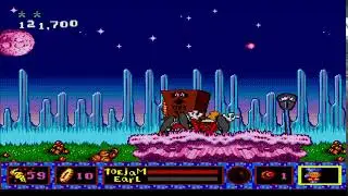 Toejam and earl 2: Panic on Funkatron box earthling