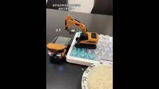 This bunch of mini engineering cars directly makes me a car-making stick. Play with something ve