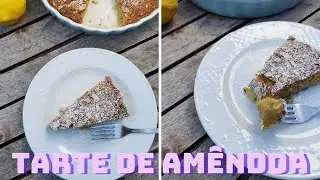 TARTE DE AMÊNDOA FÁCIL COM 5 INGREDIENTES!!!