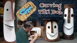 Carving Tiki Bob - A Moment of Tiki episode 59