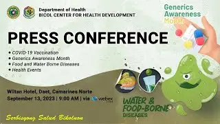 DOH BICOL CHD PRESS CONFERENCE IN CAMARINES NORTE | September 13, 2023