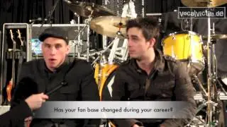 vocalvictim backstage with Enter Shikari M&uuml;nchen 16.01.2013 Interview