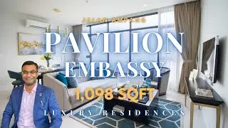 Pavilion Embassy | Jalan Ampang | 775 - 1098 SQFT | 10 Min To KLCC | Serviced Suites |