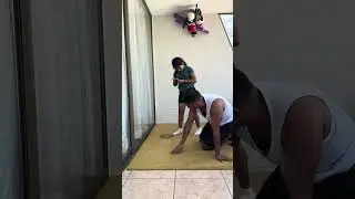 Day 30 Teaching Balance Trust | Father Teaching Daughter Headstand!Headstand Balance Practice Moment