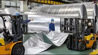 How Aluminum Foil is Made: From Red Rock to Kitchen Roll | Full Process