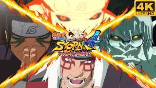 All Sage Mode Users Ultimate Jutsus & Awakenings! - Naruto Storm 4 Road to Boruto 4k ULTRA HD 60FPS