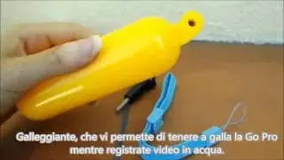 Kit accessori per Go Pro Hero 4 3+ 3 2 1