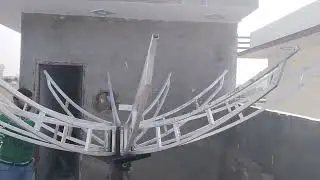 Safidon Office New 12 Feet C Band Dish Antina Installation karte huey 