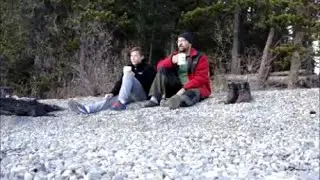 Overnight hike to semi-primitive GLACIER LAKE in Banff National Park