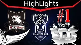 ROX vs EDG Quarterfinals Game #1 Highlights & Summary 2016 World Championship