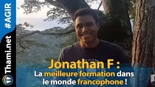 Jonathan F : la meilleure formation dans le monde francophone !