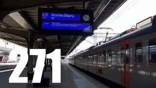Z okna PR kilka stacji na lk 271 Poznań-Wrocław