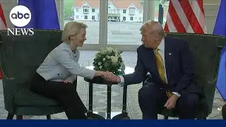 Trump announces new trade deal with European Union