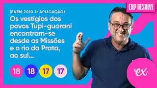 OS VESTÍGIOS DOS POVOS TUPI- GUARANI ENCONTRAM-SE DESDE (...) | CICLO DO AÇÚCAR E SOCIEDADE COLONIAL