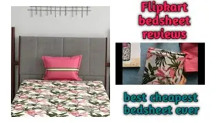 flipkart bedsheet honest reviews | trident bedsheet reviews | best cotton bedsheet haul under 300