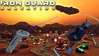 Playing something different, but still in VR! | Iron Guard: Salvation