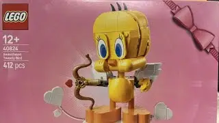 LEGO 40824 Looney Tunes Sweetheart Tweety Bird #lego #tweetybird #tweety #looneytunes