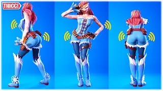 Thicc 'NALIA' Skin Showcased with Legendary Dances & Emotes 😍❤️ (Fortnite Concept Royale Winner)