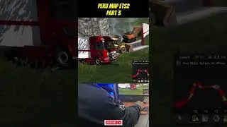 Narrow Peru Road Map part 3 | Narrow Dangerous Road Euro truck sim  #ets2 #ets2mods #perumapmod #nfs