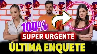 BBB 25 ENQUETE UOL QUEM VOC&Ecirc; QUER ELIMINAR NO PARED&Atilde;O, VINICIUS, VITORI OU RENATA? VEJA RESULTADO