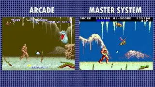 Arcade Vs Master System - Altered Beast