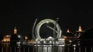 Epcot Harmonious Arm Testing at Night and Hollywood Studios New Spotlights | Walt Disney World 2021