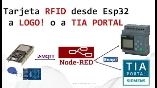 Tarjetas RFID y LOGO o TIA Portal con Arduino o Esp32