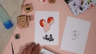 DIY Stamping Tutorial - DIY Schiebegeburtstagskarte