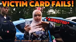 Police ARREST Muslim Woman After Her ENTITLED Meltdown Against White People!