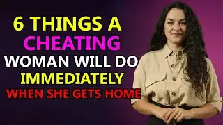 6 Things a Cheating Woman Will Do Immediately When She Gets Home