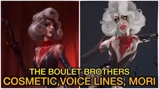 The Boulet Brothers Voice Lines & Mori Showcase | Dead by Daylight