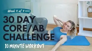 30 DAY STRONG CORE & AB CHALLENGE | SURFERS & NON SURFERS |10 MINUTE WORKOUT | Tehillah McGuinness