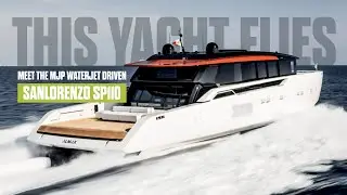 Sanlorenzo SP110 Yacht Tour - MJP Waterjet Drives
