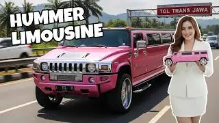 Unboxing Tomica Hummer H2 Limousine PINK &mdash; Mainan Sultan yang Sepanjang Ini? GILA!