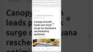 Why Shares of Canopy Stocks ($WEED) are Exploding?! 🚀 [250% in 1 Month 😲]