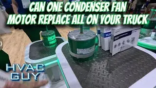 One Condenser Fan Motor That Can Do It All! #hvacguy #hvaclife @ahrexpo
